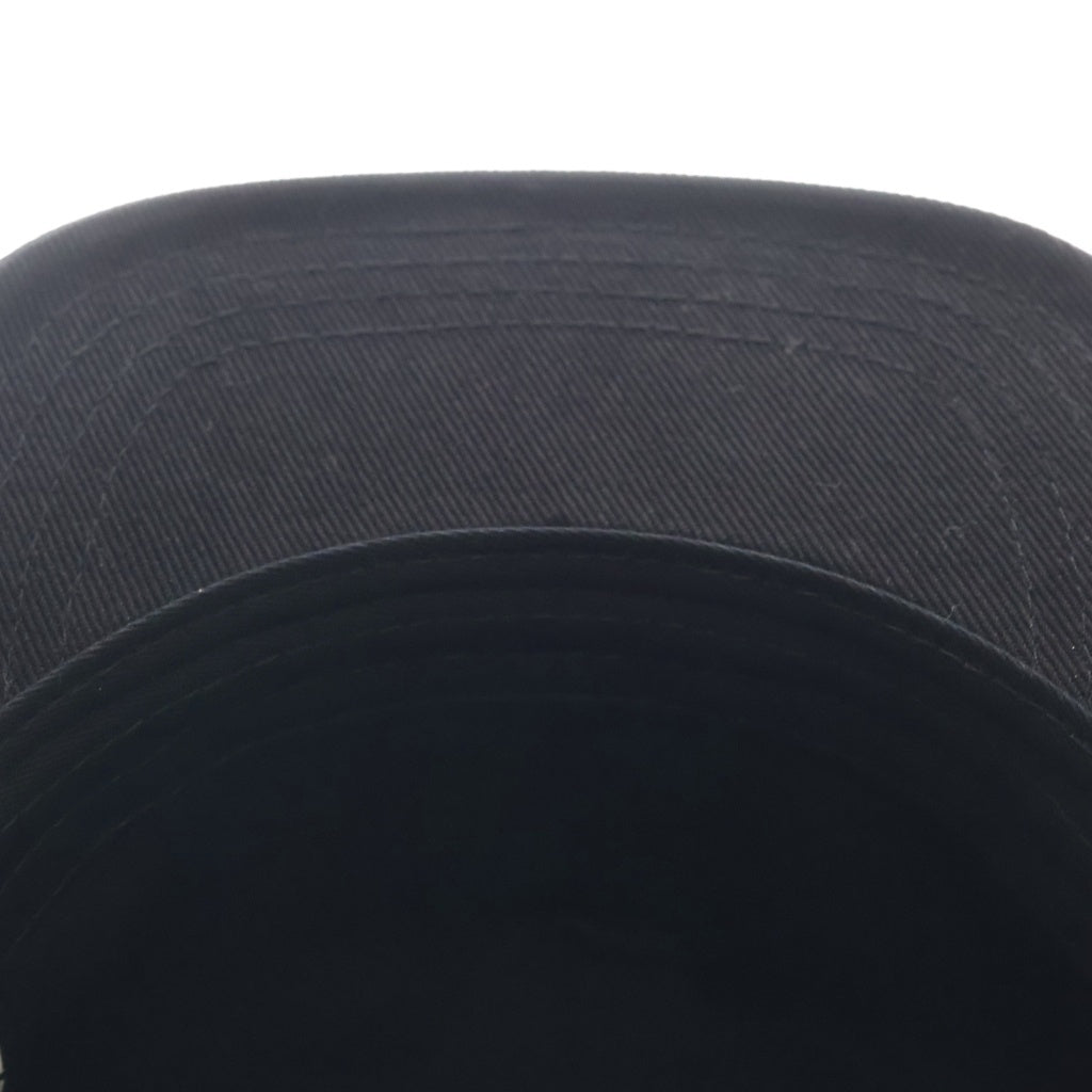 CHROME HEARTS(クロムハーツ) TRUCKER CAP デニムトラッカー ヴァインダガー刺繍 クロスボール付き デニム トラッカーキャップ 帽子 ブラック