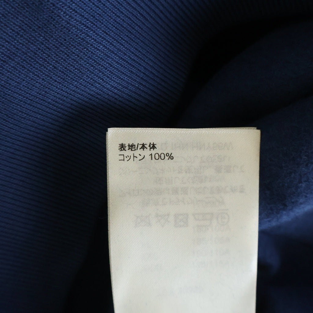 LOUIS VUITTON(ルイヴィトン) 23AW Signature Hoodie RM232Q IHN HNY56W シグネチャー ロゴ刺繍フーディ スウェットパーカー ネイビー