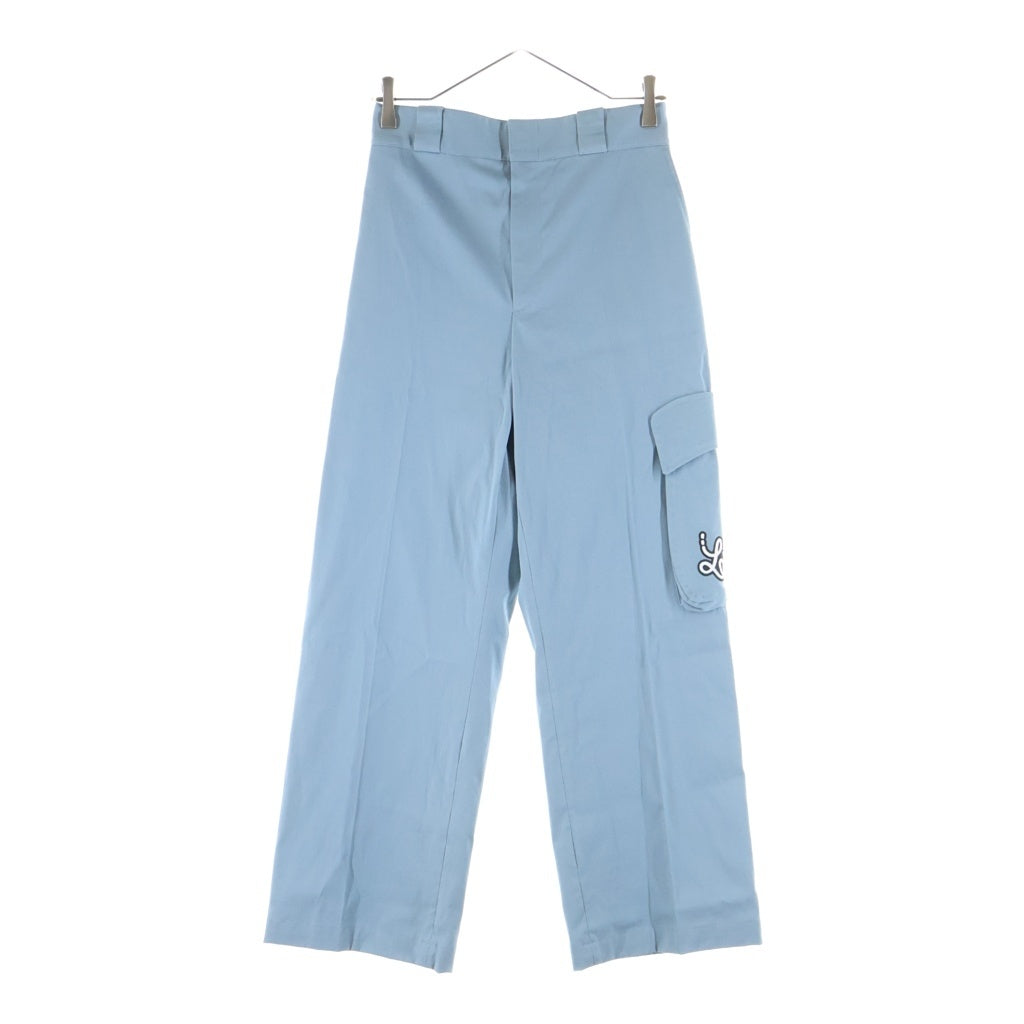 LOUIS VUITTON(ルイヴィトン) 23SS Cotton Cargo Pants コットン LVロゴ カーゴ チノ パンツ ブルー RM231 V64 HOP81W