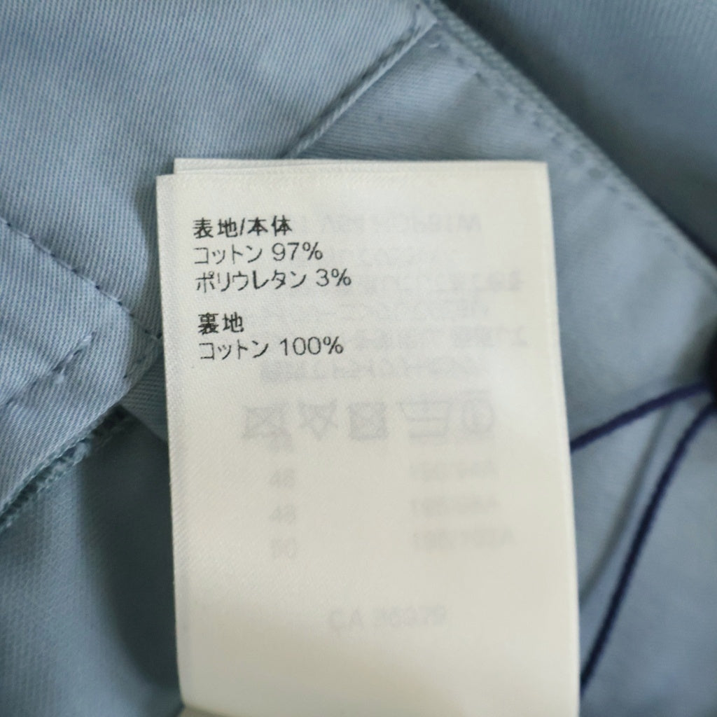 LOUIS VUITTON(ルイヴィトン) 23SS Cotton Cargo Pants コットン LVロゴ カーゴ チノ パンツ ブルー RM231 V64 HOP81W