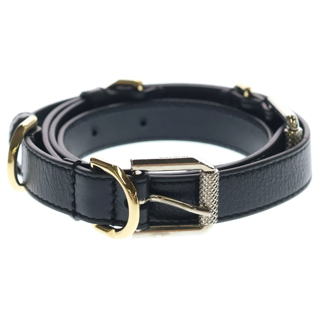 GIVENCHY(ジバンシィ) VOYOU BELT レザー ヴォワイユー ベルト レディース ブラック -