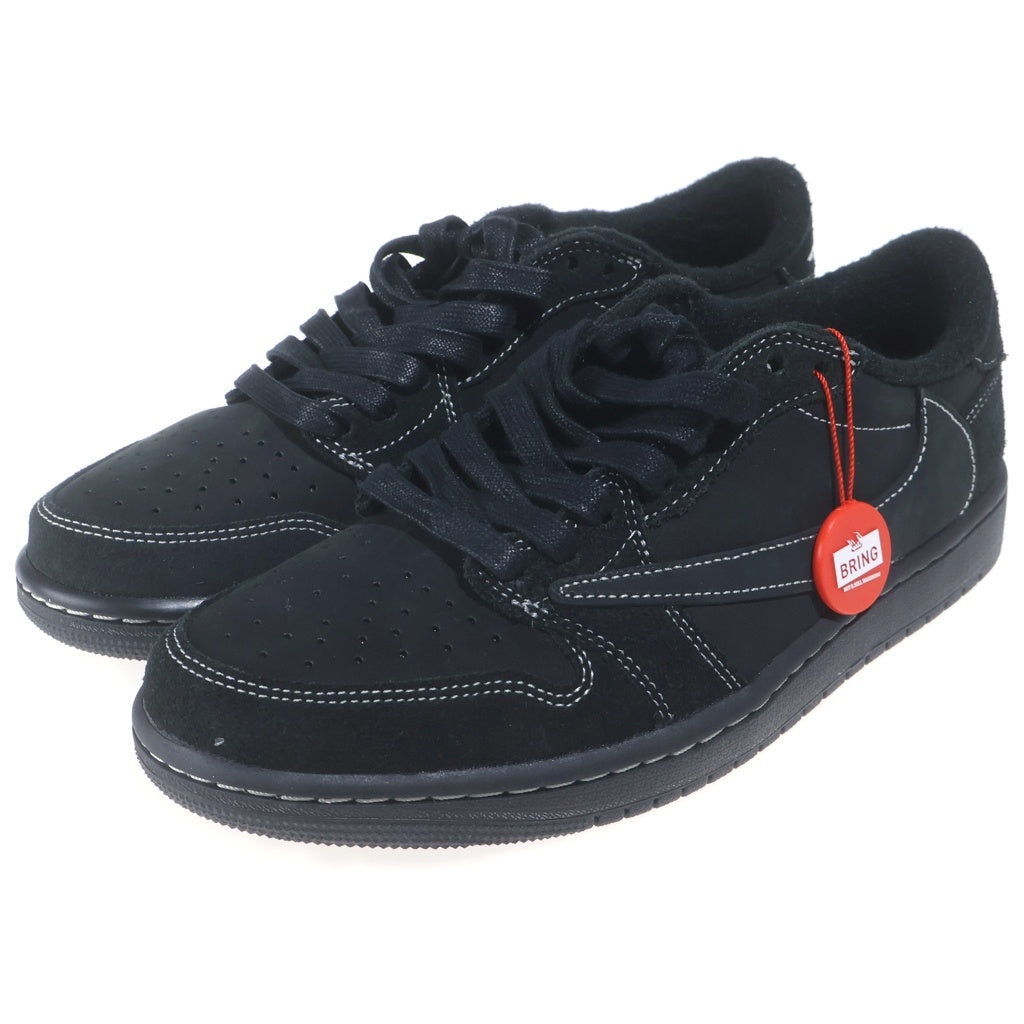 NIKE(ナイキ) ×TRAVIS SCOTT AIR JORDAN 1 LOW OG SP BLACK PHANTOM エアジョーダン1 ブラックファントム ローカットスニーカー ブラック US8/26.0cm DM7866-001