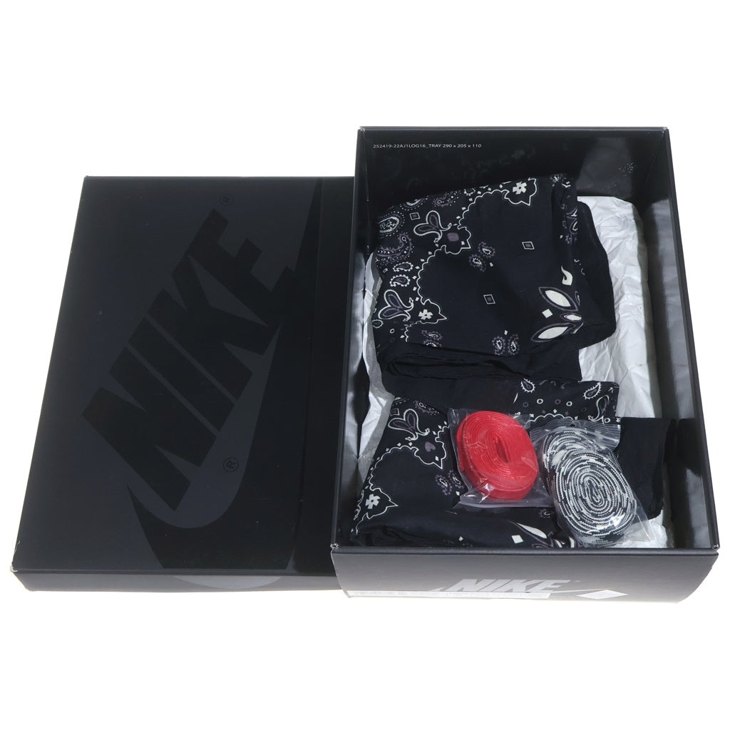 NIKE(ナイキ) ×TRAVIS SCOTT AIR JORDAN 1 LOW OG SP BLACK PHANTOM エアジョーダン1 ブラックファントム ローカットスニーカー ブラック US8/26.0cm DM7866-001
