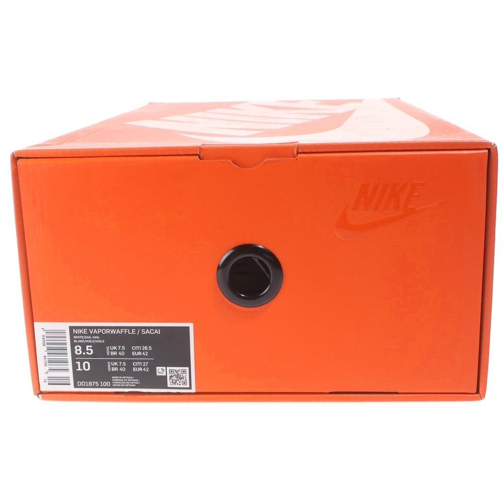 NIKE(ナイキ) ×sacai Vapor Waffle White Gum サカイ ヴェイパーワッフル ホワイトガム ローカットスニーカー ホワイト US8.5/26.5cm DD1875-100