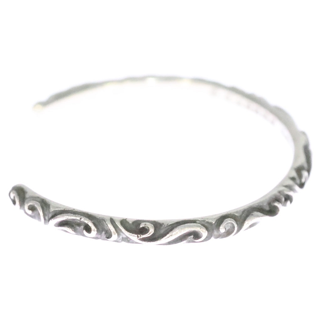 CHROME HEARTS(クロムハーツ) BANGLE SCROLL スクロールバンドバングル ブレスレット シルバー BCA127 -
