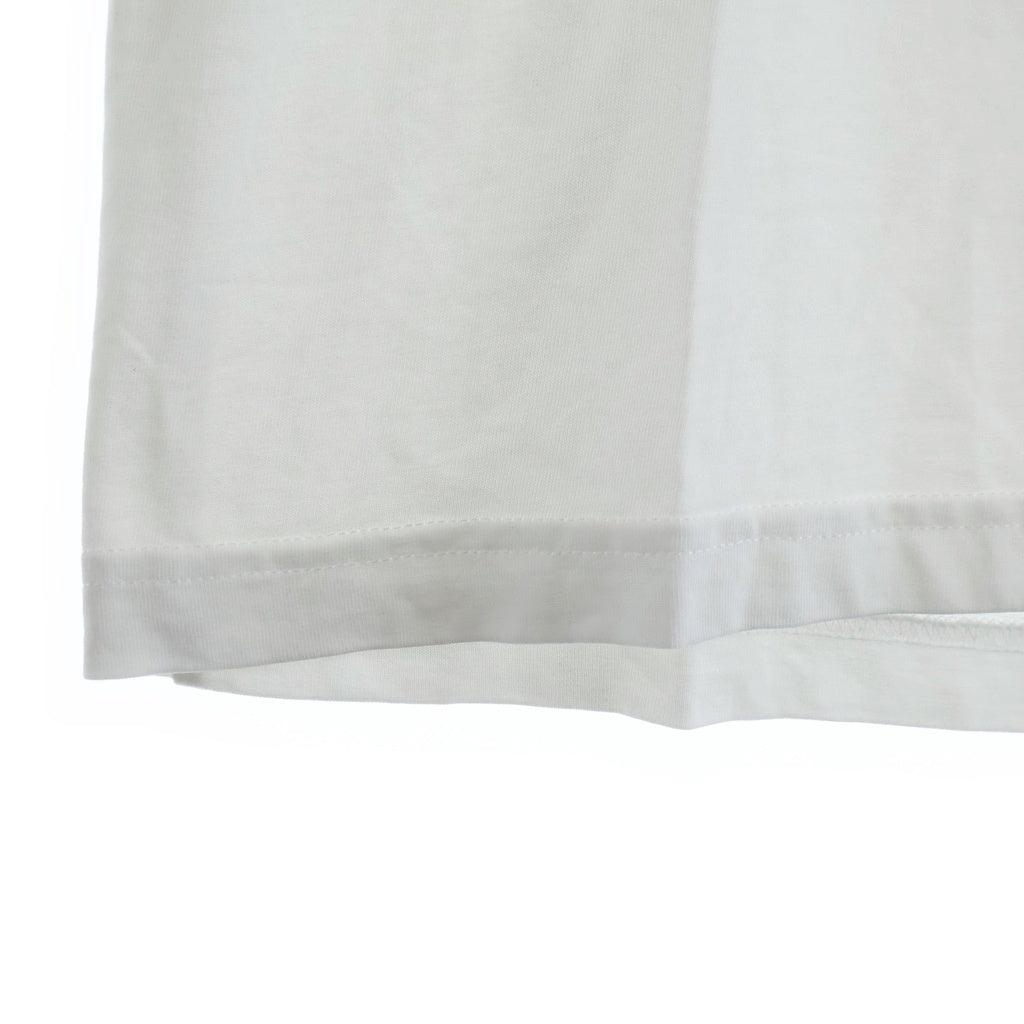 DIOR(ディオール) 23AW Logo Embroidered Tee ロゴ刺繍 クルーネック半袖Tシャツ カットソー ホワイト 393J696E0847