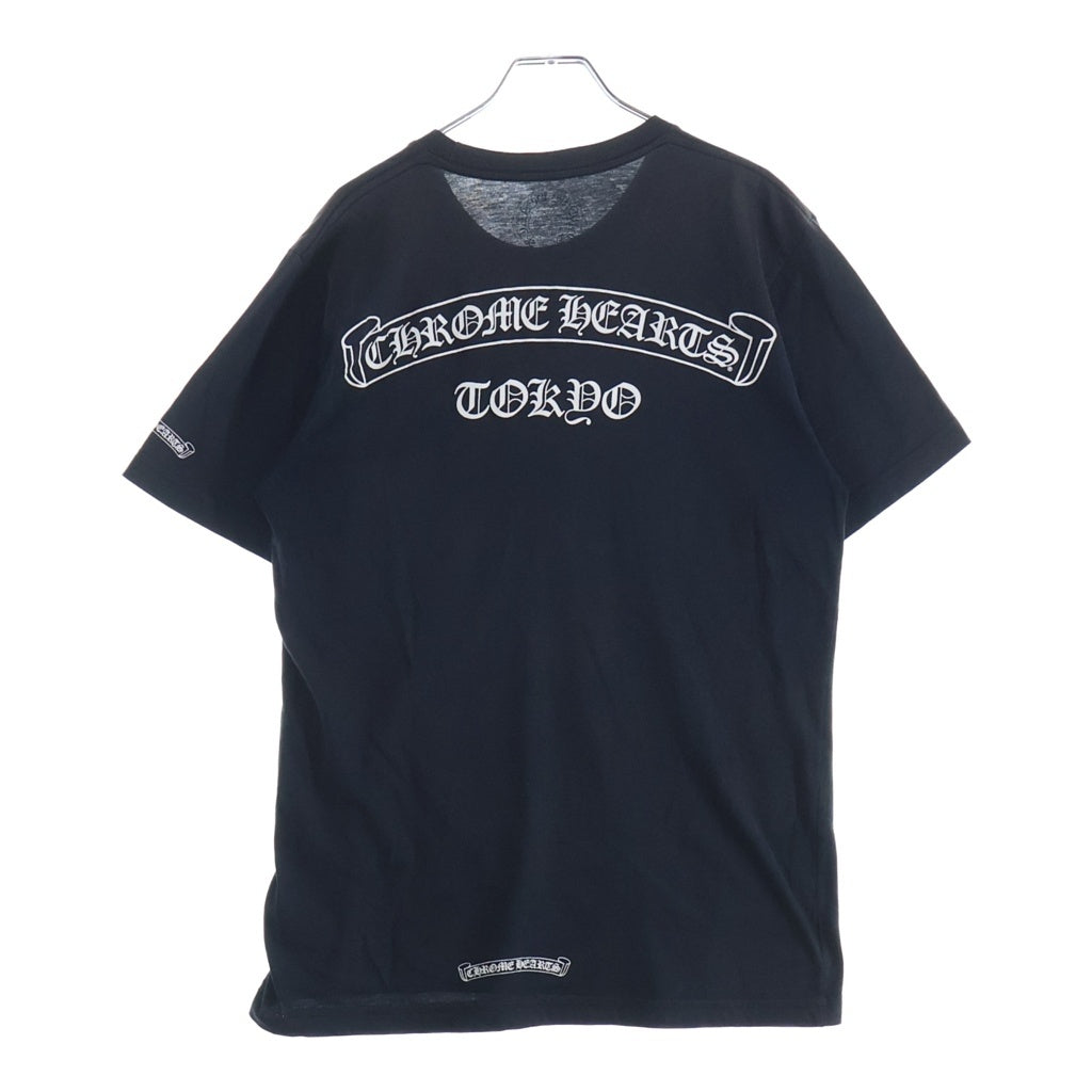 CHROME HEARTS(クロムハーツ) CH S/S 東京限定 バックスクロールラベルプリント 半袖Tシャツカットソー ブラック -