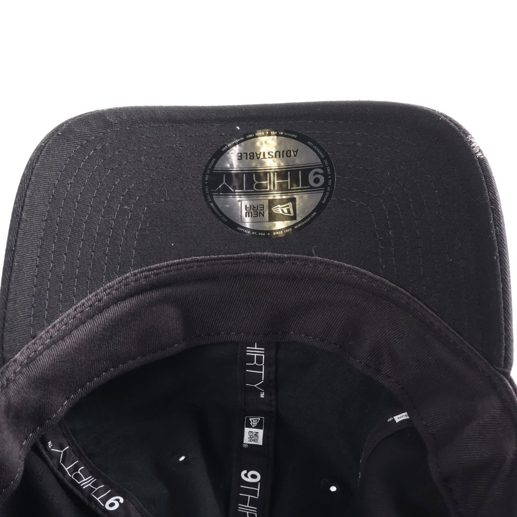 Yohji Yamamoto POUR HOMME(ヨウジヤマモト プールオム) ×New Era 9THIRTY 930CS YYFM CROW ベースボールキャップ 帽子 ブラック HG-H72-971