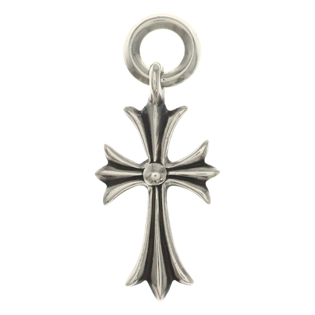 CHROME HEARTS(クロムハーツ) TINY CH CROSS タイニーCHクロス チャーム ネックレストップ シルバー BCA382 -