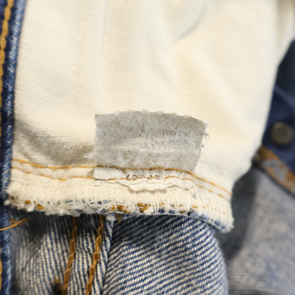 Levi's(リーバイス) 70s VINTAGE 501 66前期 ボタン裏刻印6 ボタンフライ デニムパンツ インディゴ
