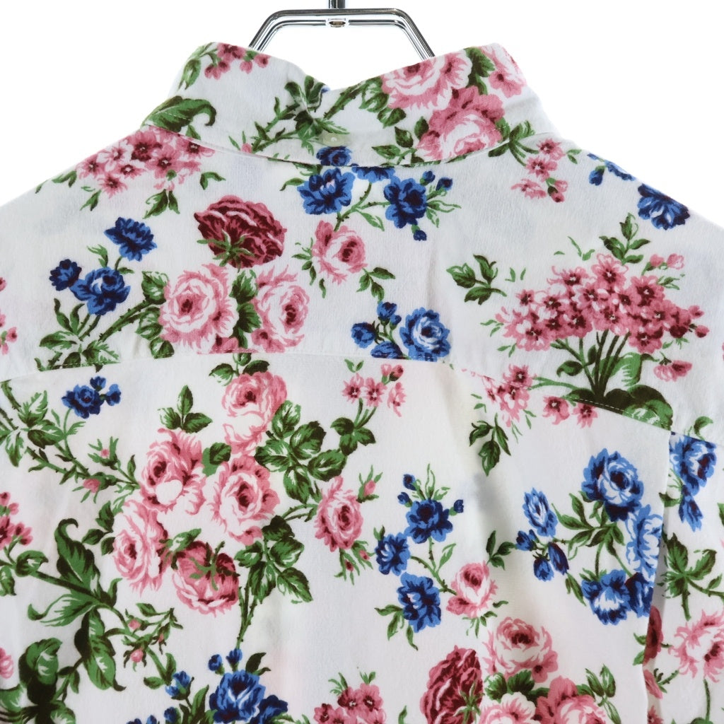 SUPREME(シュプリーム) 26SS Floral Flannel Shirt フローラル フランネルシャツ ホワイト/ピンク