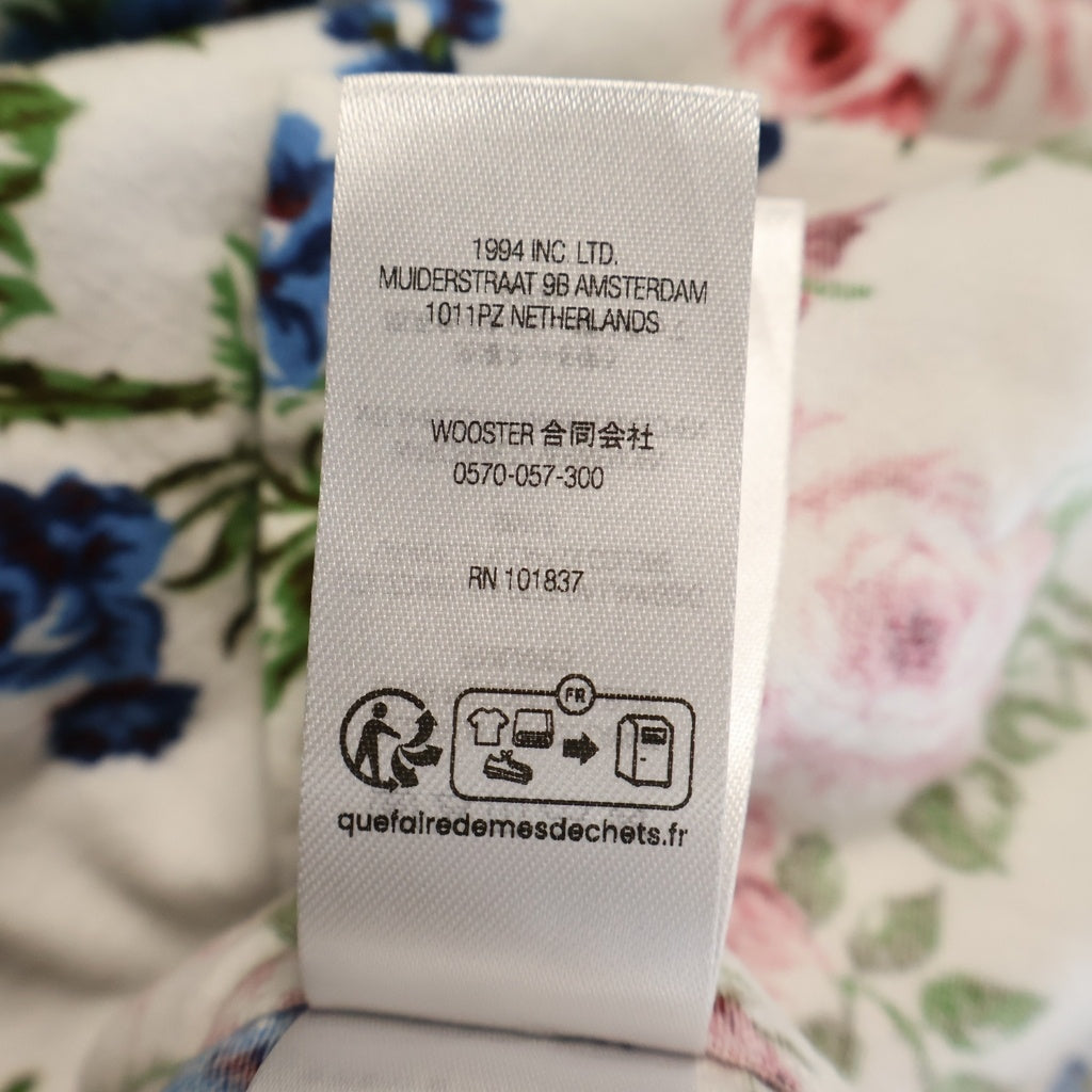 SUPREME(シュプリーム) 26SS Floral Flannel Shirt フローラル フランネルシャツ ホワイト/ピンク