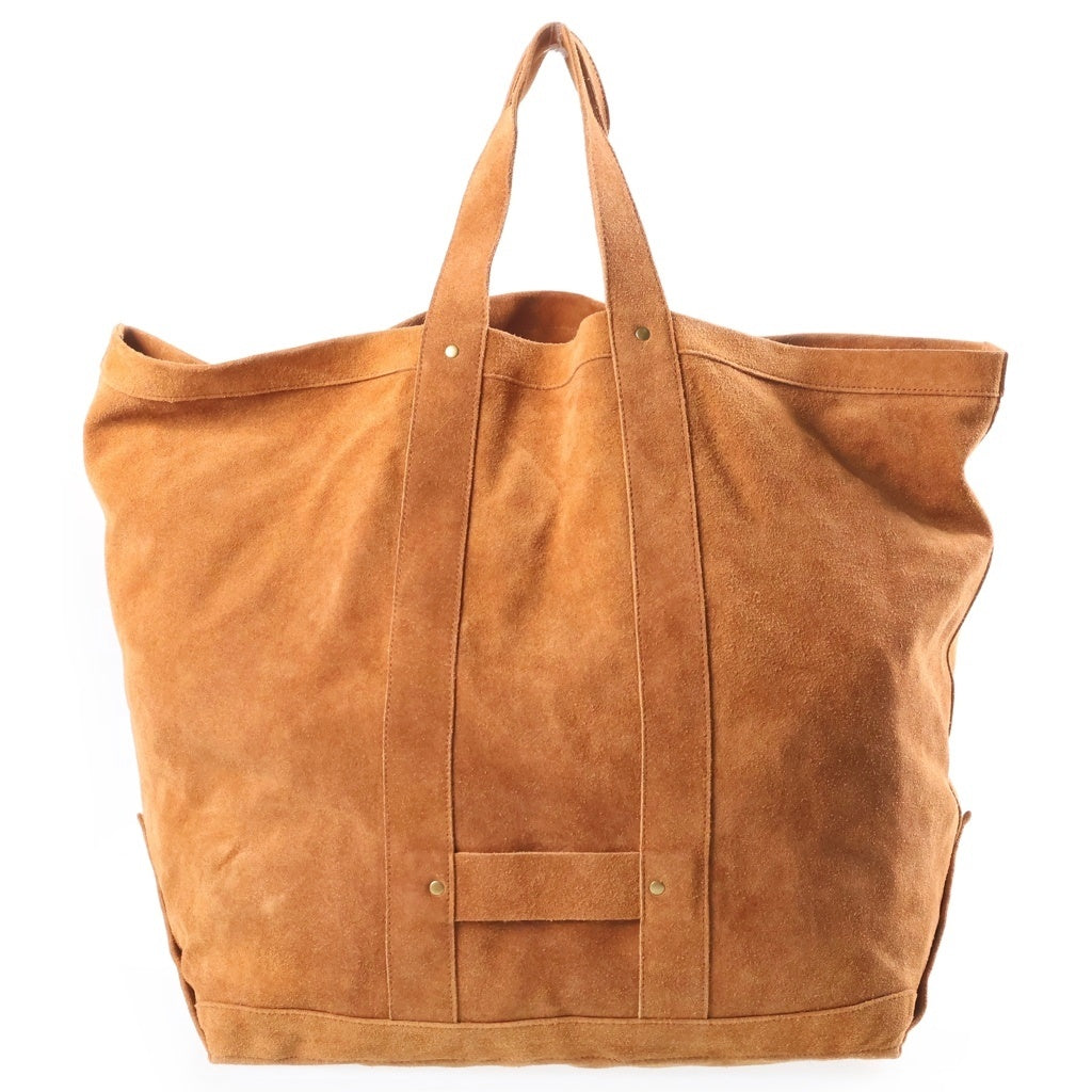 seven by seven(セブン バイ セブン) Goat suede Antique finish ヤギ革 スエード アンティーク スタッズ トートバッグ ブラウン レディース