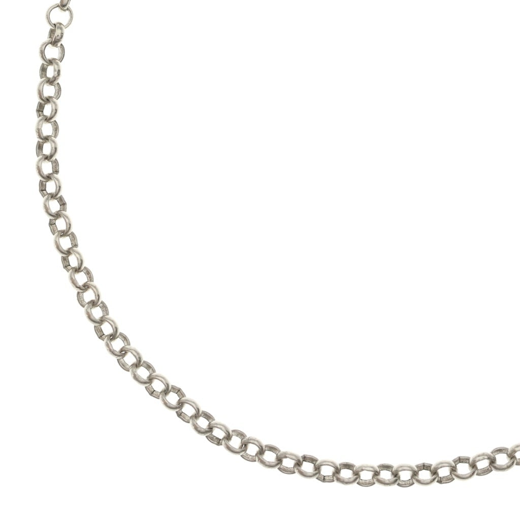 CHROME HEARTS(クロムハーツ) NECKCHAIN R24 ロールチェーンネックレス 24inch シルバー BCA085