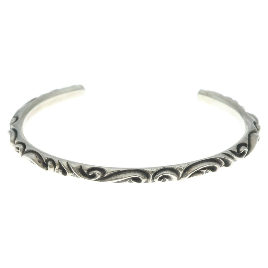 CHROME HEARTS(クロムハーツ) BANGLE SCROLL スクロールバンドバングル ブレスレット シルバー BCA127