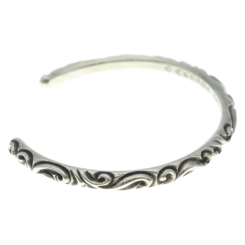 CHROME HEARTS(クロムハーツ) BANGLE SCROLL スクロールバンドバングル ブレスレット シルバー BCA127
