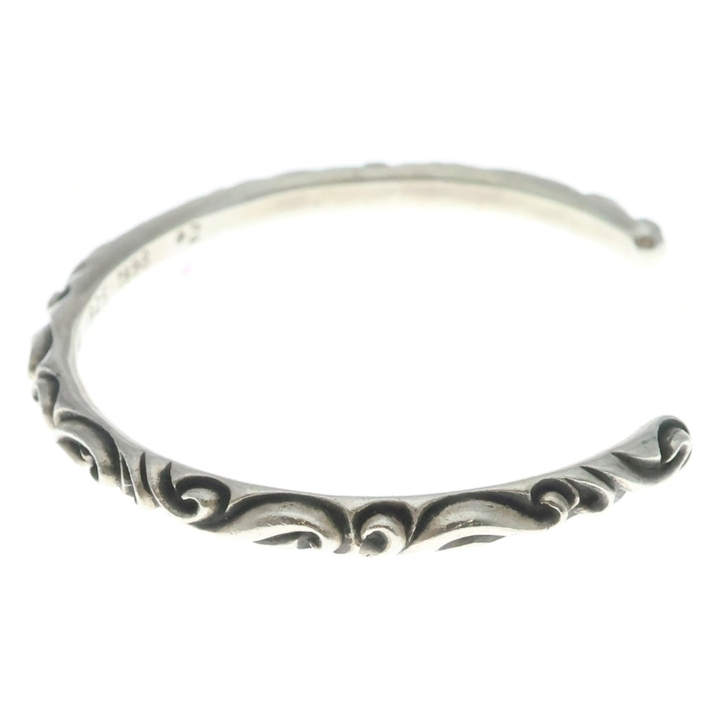CHROME HEARTS(クロムハーツ) BANGLE SCROLL スクロールバンドバングル ブレスレット シルバー BCA127