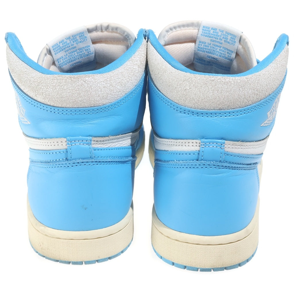 NIKE(ナイキ) AIR JORDAN 1 RETRO HIGH OG UNC REIMAGINED エアジョーダン1 レトロ リイマジンド ハイカットスニーカー ブルー/ホワイト US10.5/28.5cm DZ5485-402