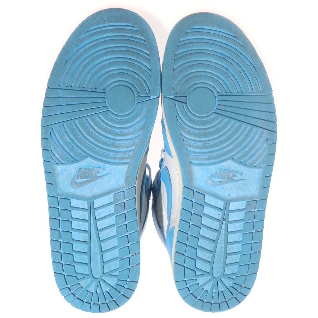 NIKE(ナイキ) AIR JORDAN 1 RETRO HIGH OG UNC REIMAGINED エアジョーダン1 レトロ リイマジンド ハイカットスニーカー ブルー/ホワイト US10.5/28.5cm DZ5485-402