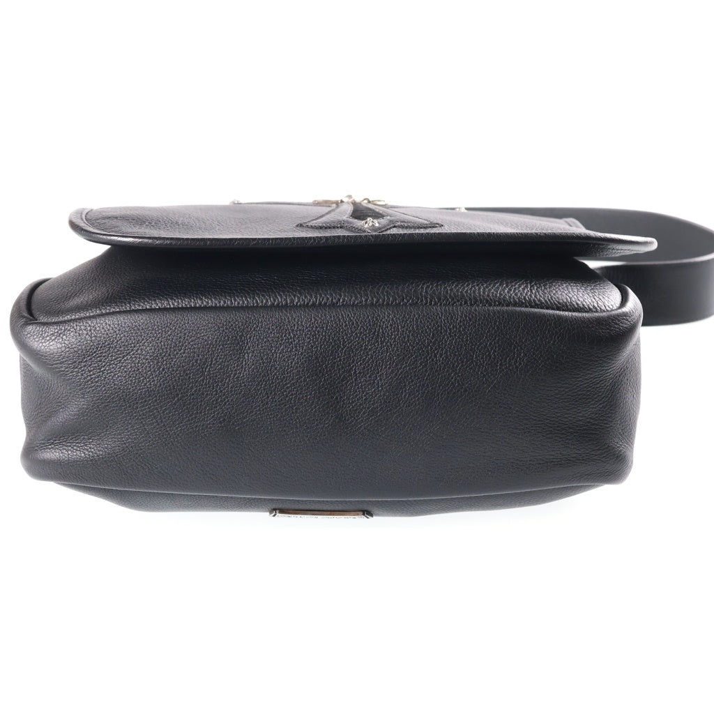 CHROME HEARTS(クロムハーツ) Mail Large Cross Shoulder Bag メールバッグ ラージ クロス ショルダーバッグ ブラック