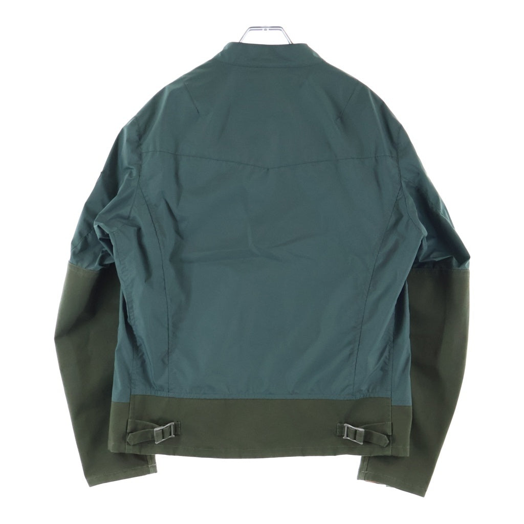 JUNYA WATANABE COMME des GARCONS(ジュンヤワタナベ コムデギャルソン) 22SS ×THE NORTH FACE ESTER LAMINATE JACKET GORE-TEX L-2ゴアテックスライダースブルゾン グリーン WI-J901