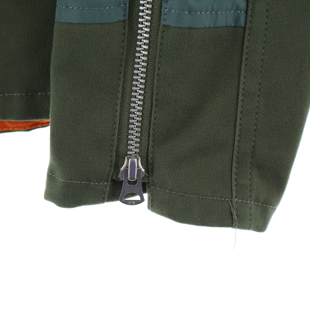 JUNYA WATANABE COMME des GARCONS(ジュンヤワタナベ コムデギャルソン) 22SS ×THE NORTH FACE ESTER LAMINATE JACKET GORE-TEX L-2ゴアテックスライダースブルゾン グリーン WI-J901