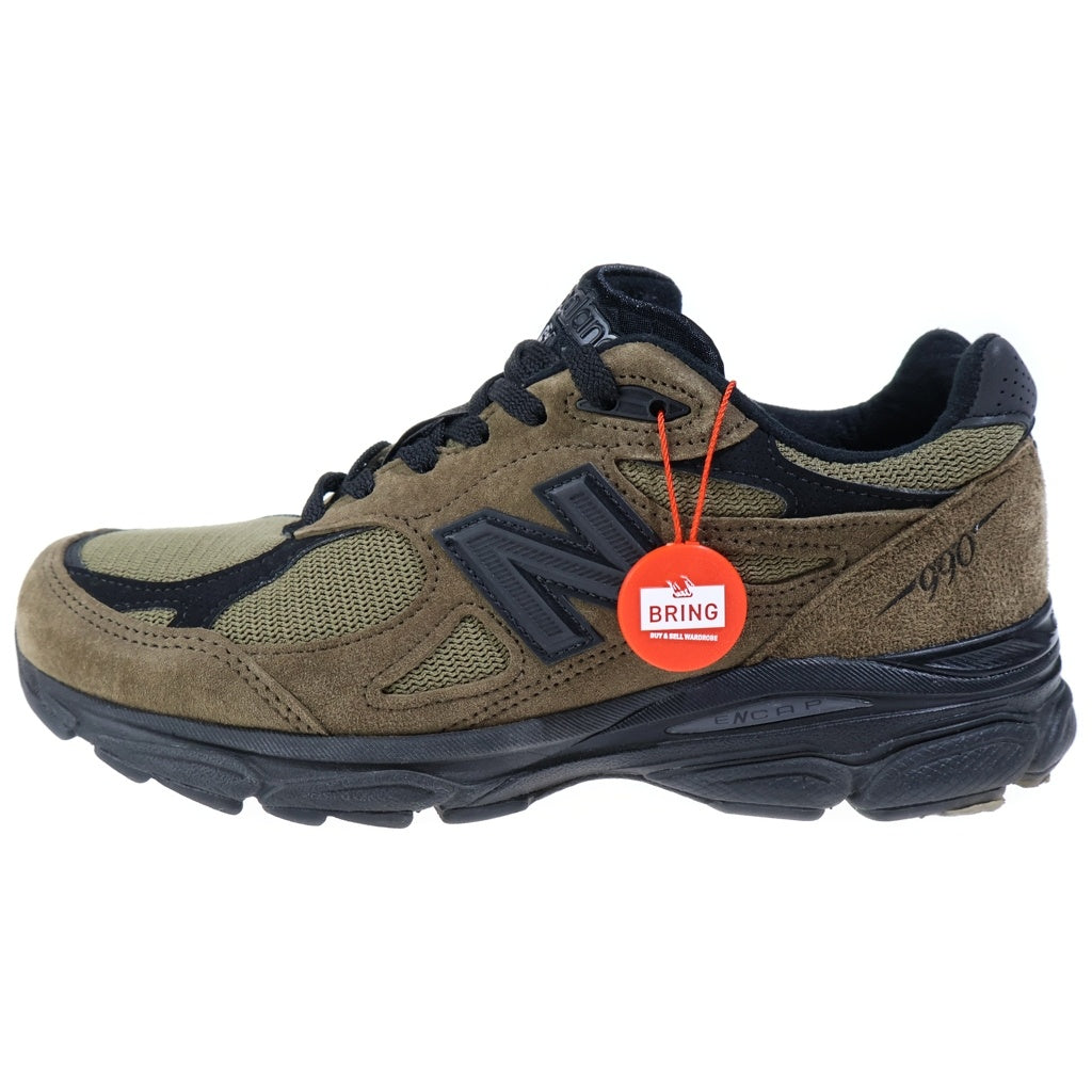 New Balance(ニューバランス) ×JJJJound M990JJ3 ジョウンド スウェットレザー ローカットスニーカー ブラウン US8/26cm