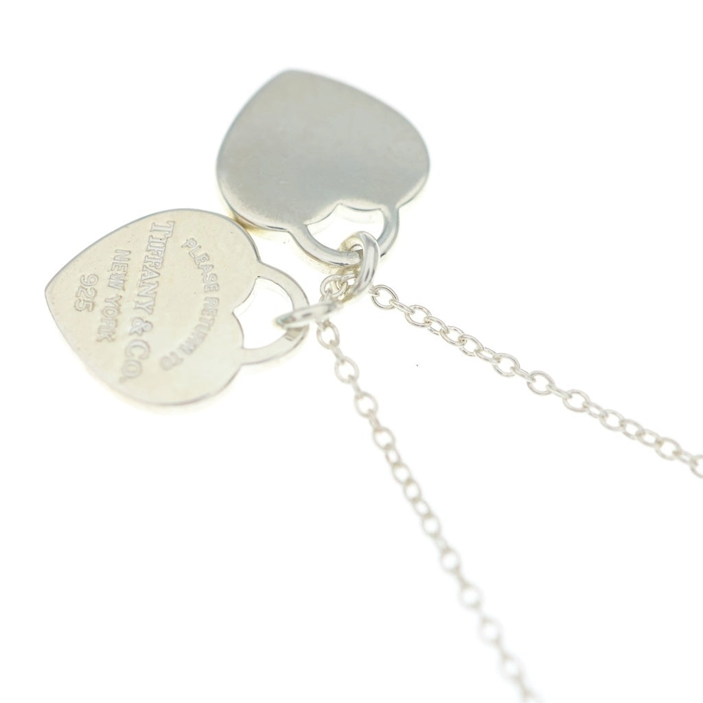 TIFFANY & Co.(ティファニー) リターントゥ ティファニー ダブルハートタグ ネックレス ペンダント チェーン シルバー SV925 レディース