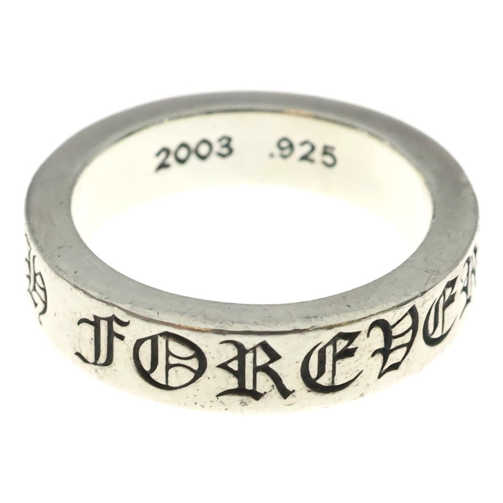 CHROME HEARTS(クロムハーツ) 6mm SPACER FOREVER 6mmスペーサーリング フォーエバーシルバーBCA337