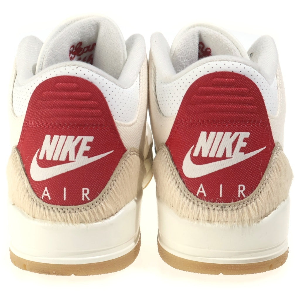 NIKE(ナイキ) ×Levi's Air Jordan 3 Retro SP Ecru Denim IR0910-400 エアジョーダン3 レトロSP エクリュデニム ハイカットスニーカー ベージュ US8/26cm
