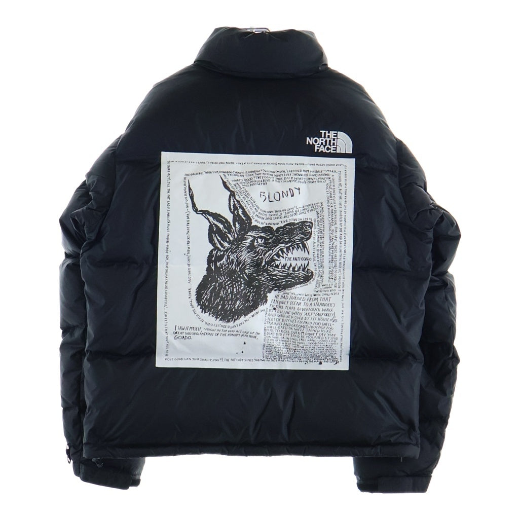 SUPREME(シュプリーム) 24AW ×THE NORTH FACE Nuptse Jacket BLONDY ノースフェイス ヌプシ バックパッチ付き ダウン ジャケット ブラック