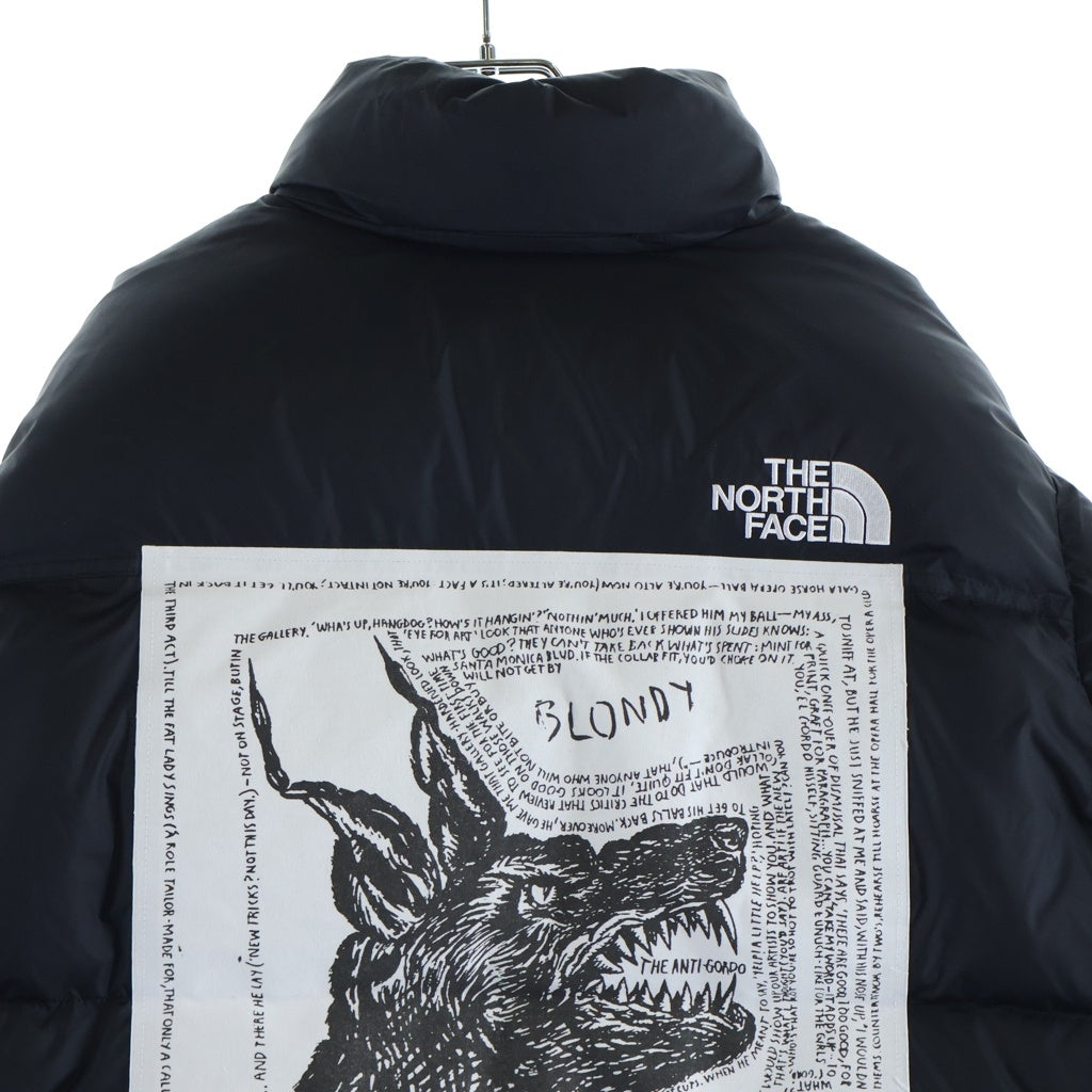 SUPREME(シュプリーム) 24AW ×THE NORTH FACE Nuptse Jacket BLONDY ノースフェイス ヌプシ バックパッチ付き ダウン ジャケット ブラック