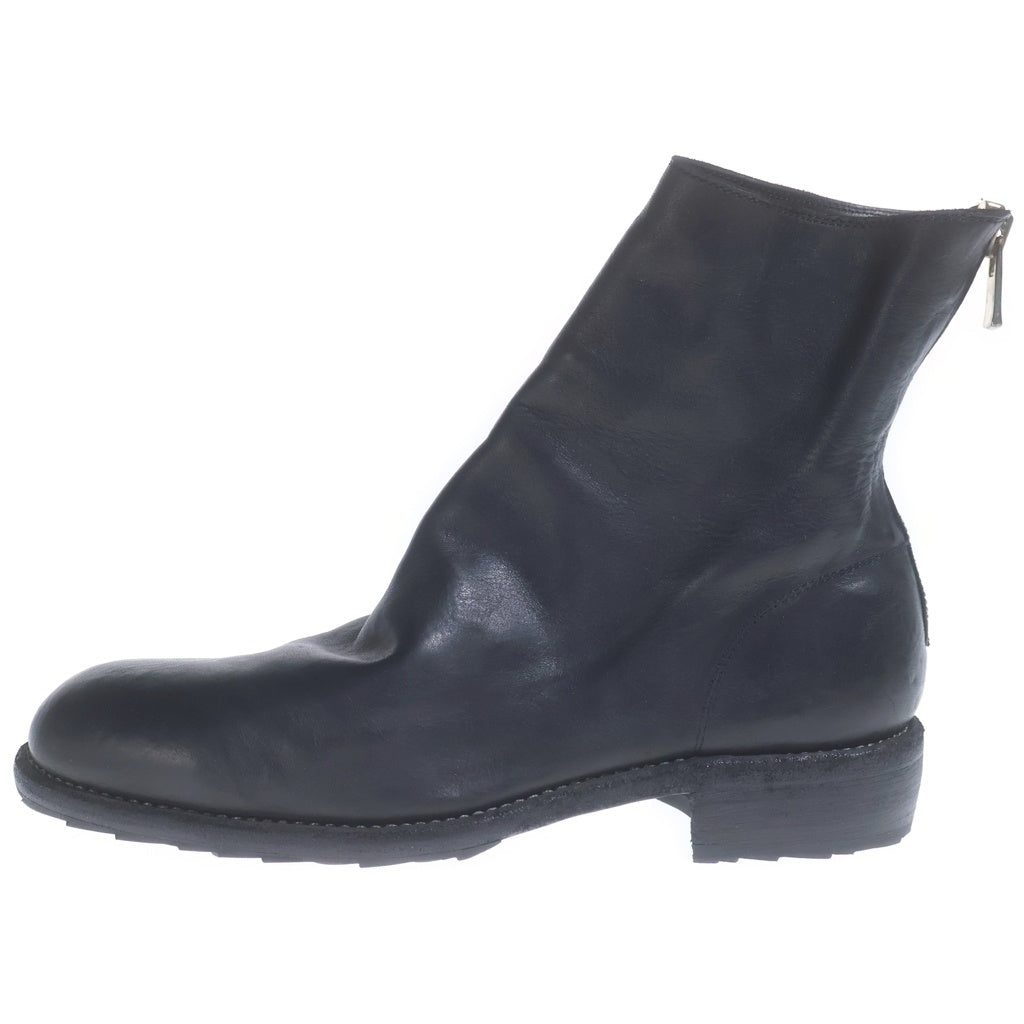 GUIDI(グイディ) 986X Back Zip Boot バックジップ ブーツ ブラック