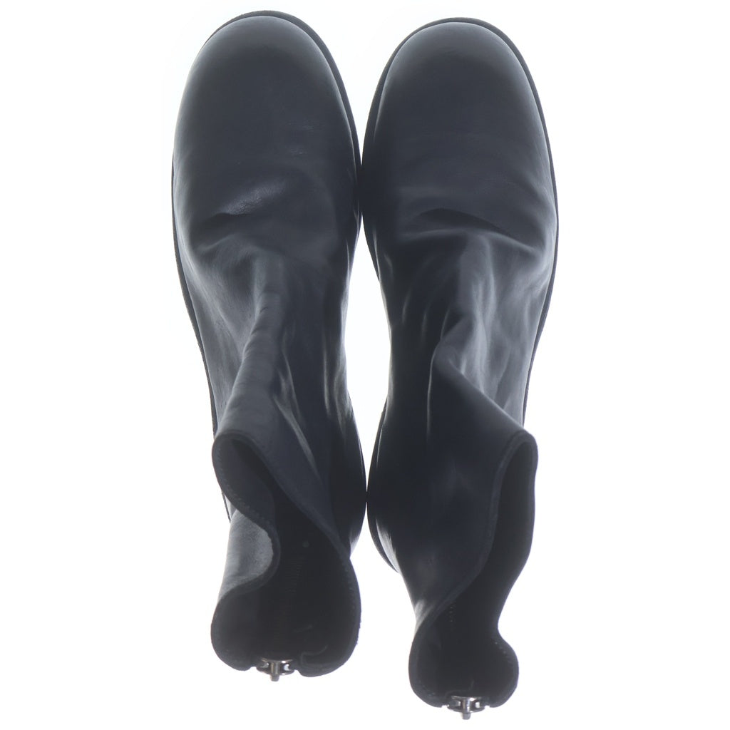 GUIDI(グイディ) 986X Back Zip Boot バックジップ ブーツ ブラック