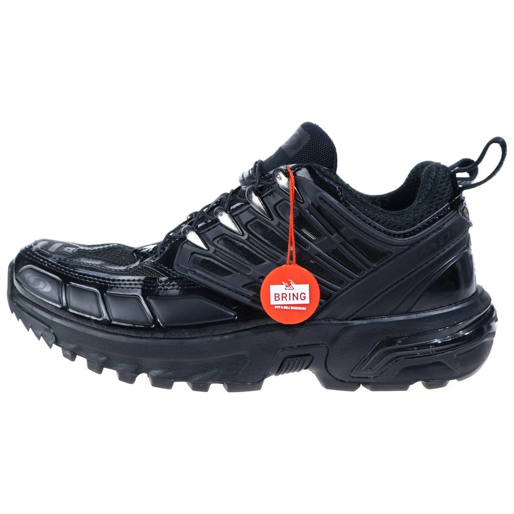 MM6 Maison Margiela(エムエムシックスメゾンマルジェラ) ×Salomon Womens Pro Black Quiet Shade ローカットスニーカー US7.5/24.5cm 473928 レディース