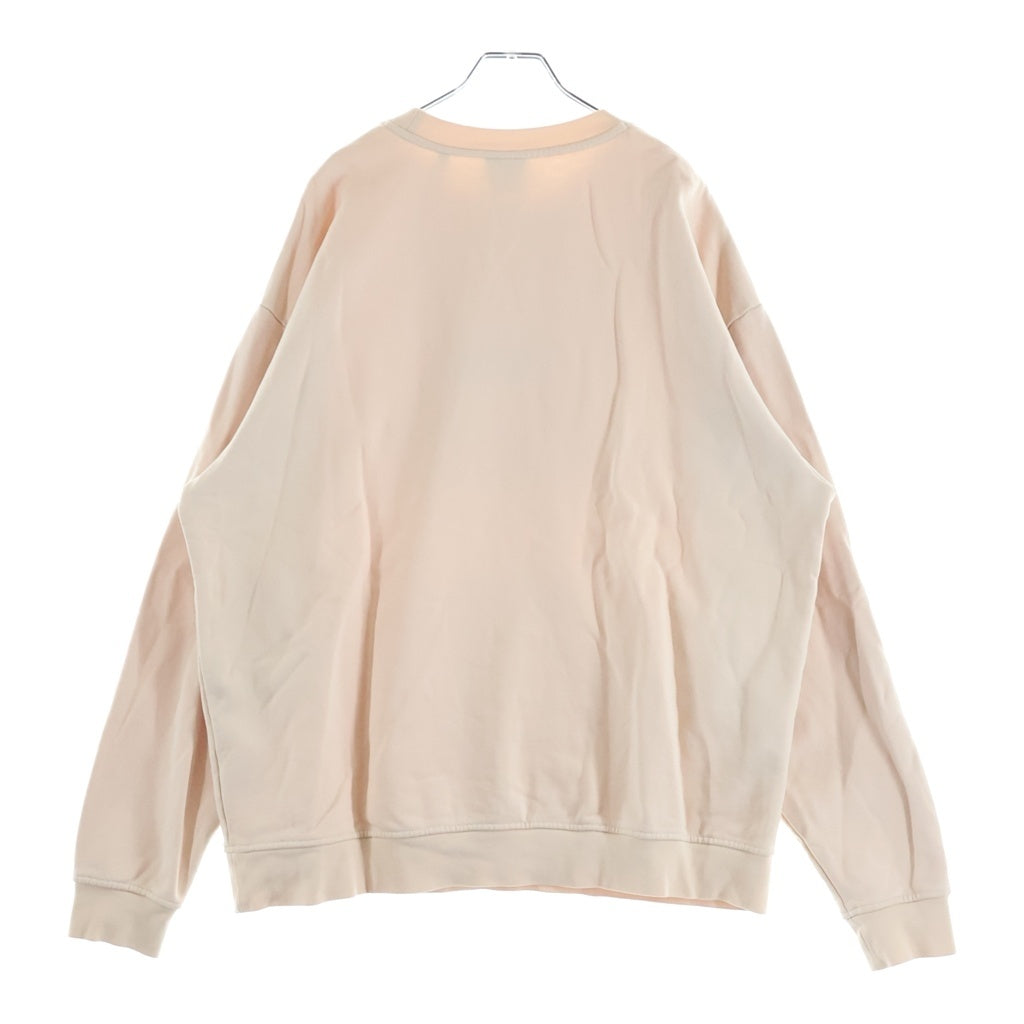 KITH(キス) 21AW Cyber Monday Crewneck Cyclone サイバーマンデークルーネック ボックスロゴ スウェットトレーナー ベージュ KHM030147
