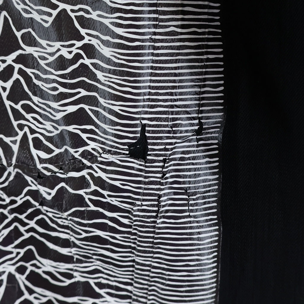 RAF SIMONS(ラフシモンズ) 18SS JOY DIVISION DENIM JACKET ジョイ ディヴィジョン オーバーサイズ デニムジャケット ブラック 181-723