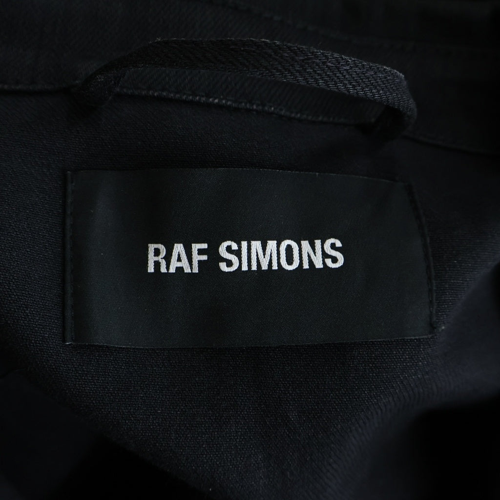 RAF SIMONS(ラフシモンズ) 18SS JOY DIVISION DENIM JACKET ジョイ ディヴィジョン オーバーサイズ デニムジャケット ブラック 181-723