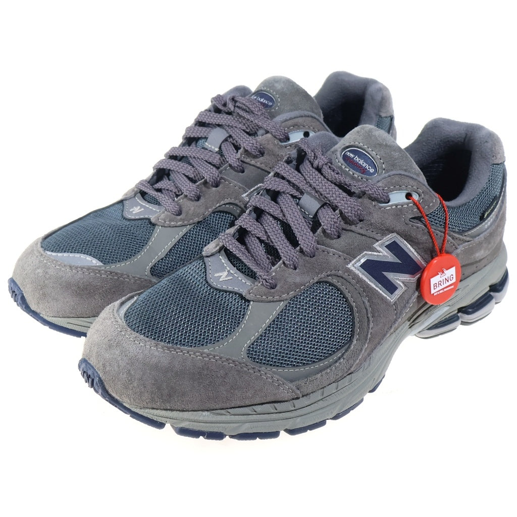 New Balance(ニューバランス) メッシュ切替レザーローカットスニーカー グレー US8.5/26.5cm M2002RXC