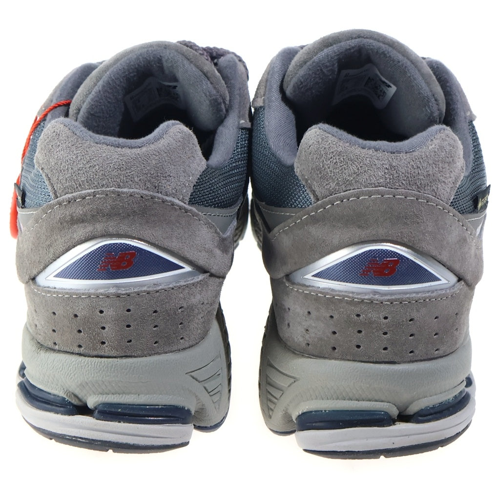 New Balance(ニューバランス) メッシュ切替レザーローカットスニーカー グレー US8.5/26.5cm M2002RXC