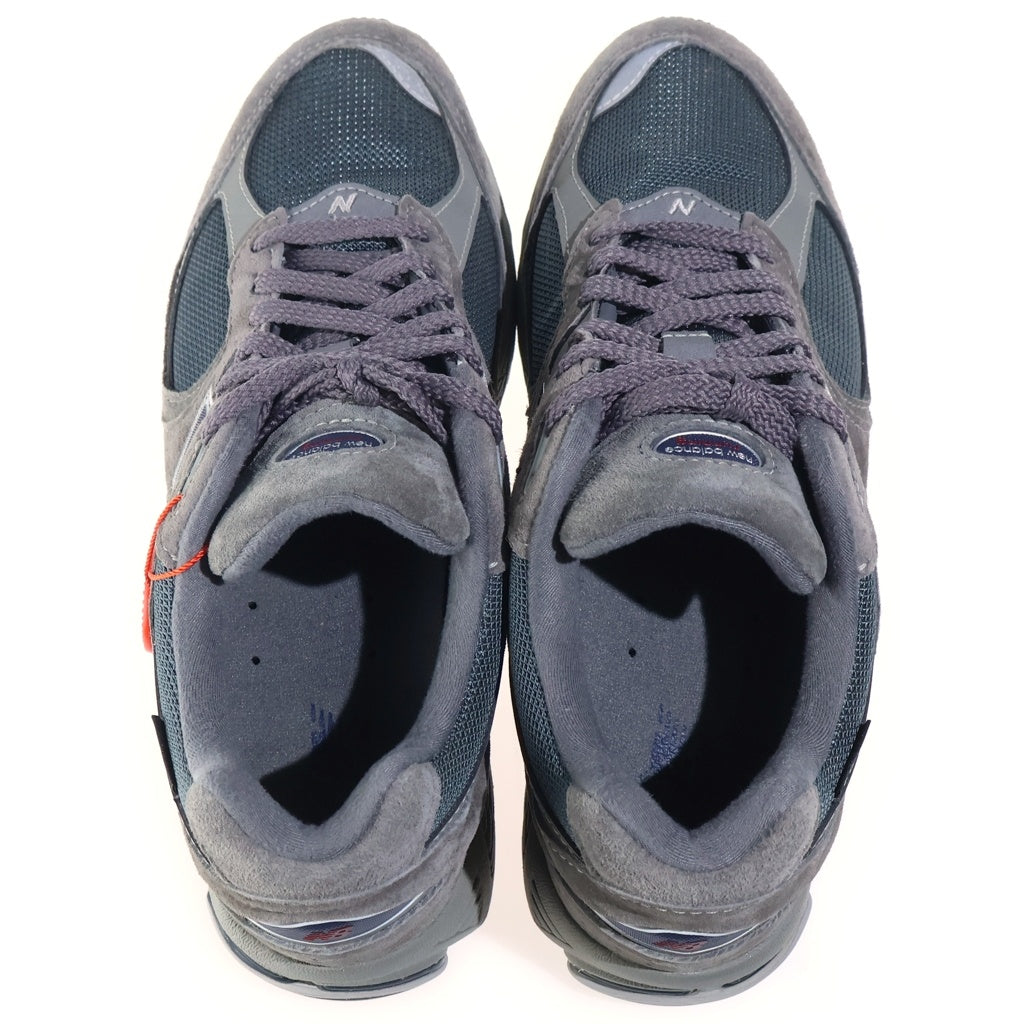 New Balance(ニューバランス) メッシュ切替レザーローカットスニーカー グレー US8.5/26.5cm M2002RXC