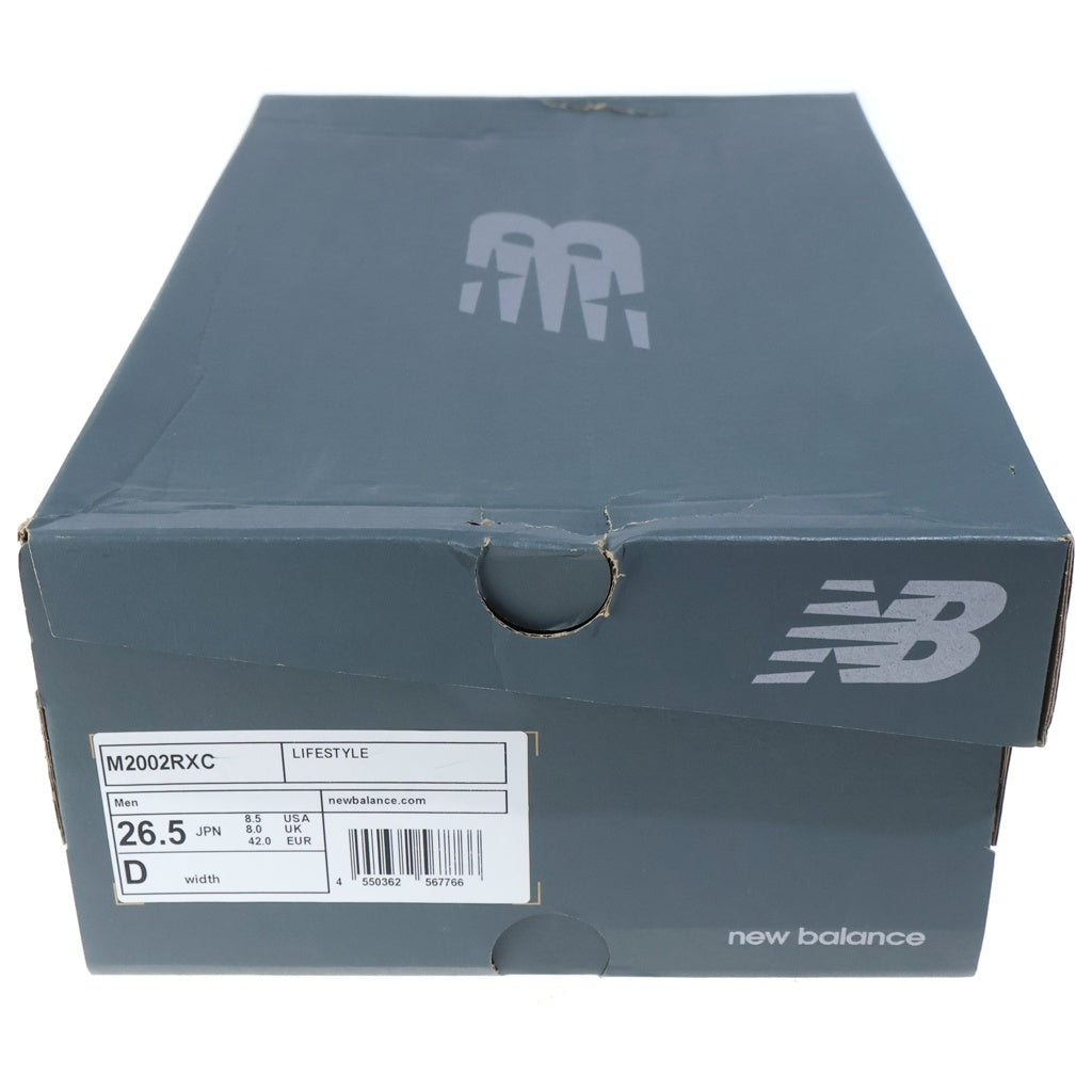 New Balance(ニューバランス) メッシュ切替レザーローカットスニーカー グレー US8.5/26.5cm M2002RXC