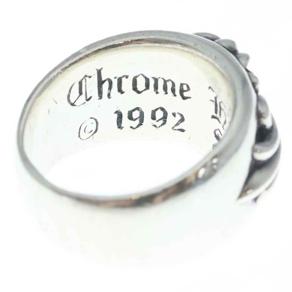 CHROME HEARTS(クロムハーツ) FLRL CRS フローラルクロス リング シルバー BCA346