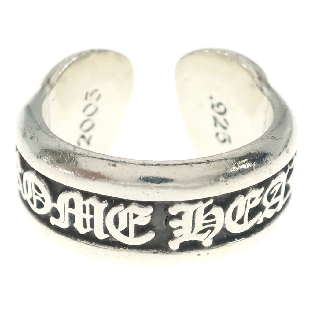 CHROME HEARTS(クロムハーツ) SM SCROLL LABEL スモールスクロールラベル リング シルバー BCA413