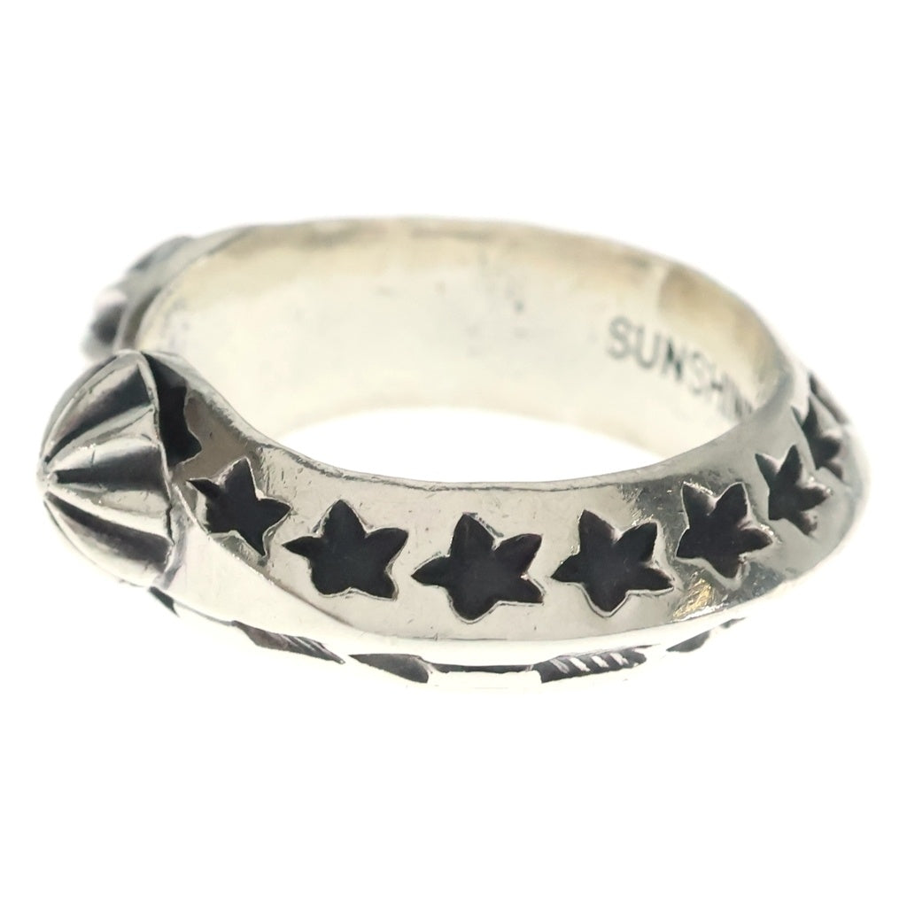 SUNSHINE REEVES(サンシシャイン リーブス) Stump Work Ring スタンプ ワーク リング シルバー
