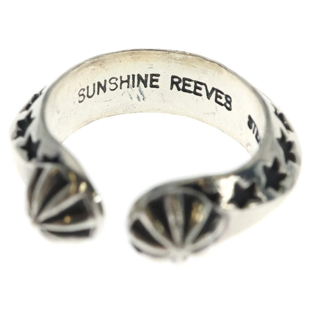 SUNSHINE REEVES(サンシシャイン リーブス) Stump Work Ring スタンプ ワーク リング シルバー