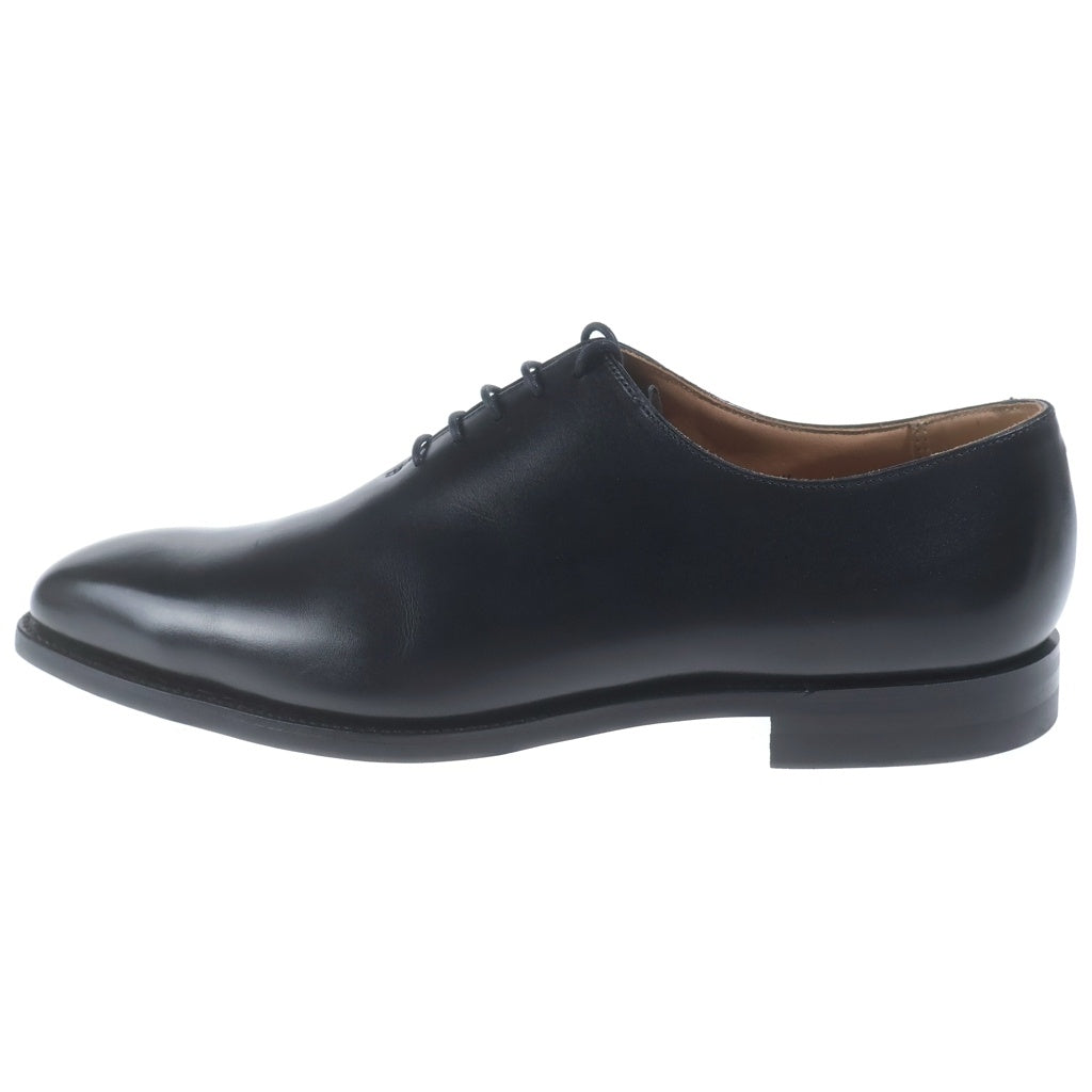 Crockett&Jones(クロケットアンドジョーンズ) ALEX アレックス ホールカット ハラム コノート ケント ストレートチップ ローファー 革靴 ブラック 25119A-C01S1