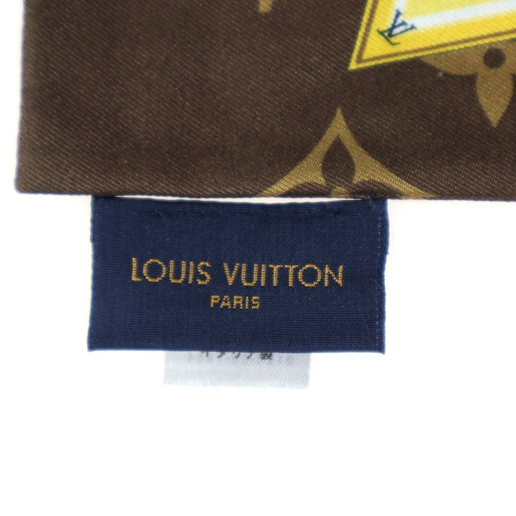 LOUIS VUITTON(ルイヴィトン) バンドー モノグラム コンフィデンシャル スカーフ ブラウン M78655 レディース