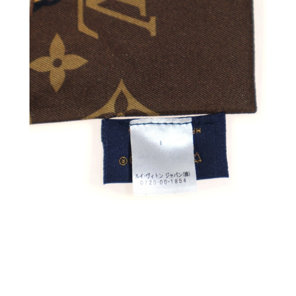 LOUIS VUITTON(ルイヴィトン) バンドー モノグラム コンフィデンシャル スカーフ ブラウン M78655 レディース