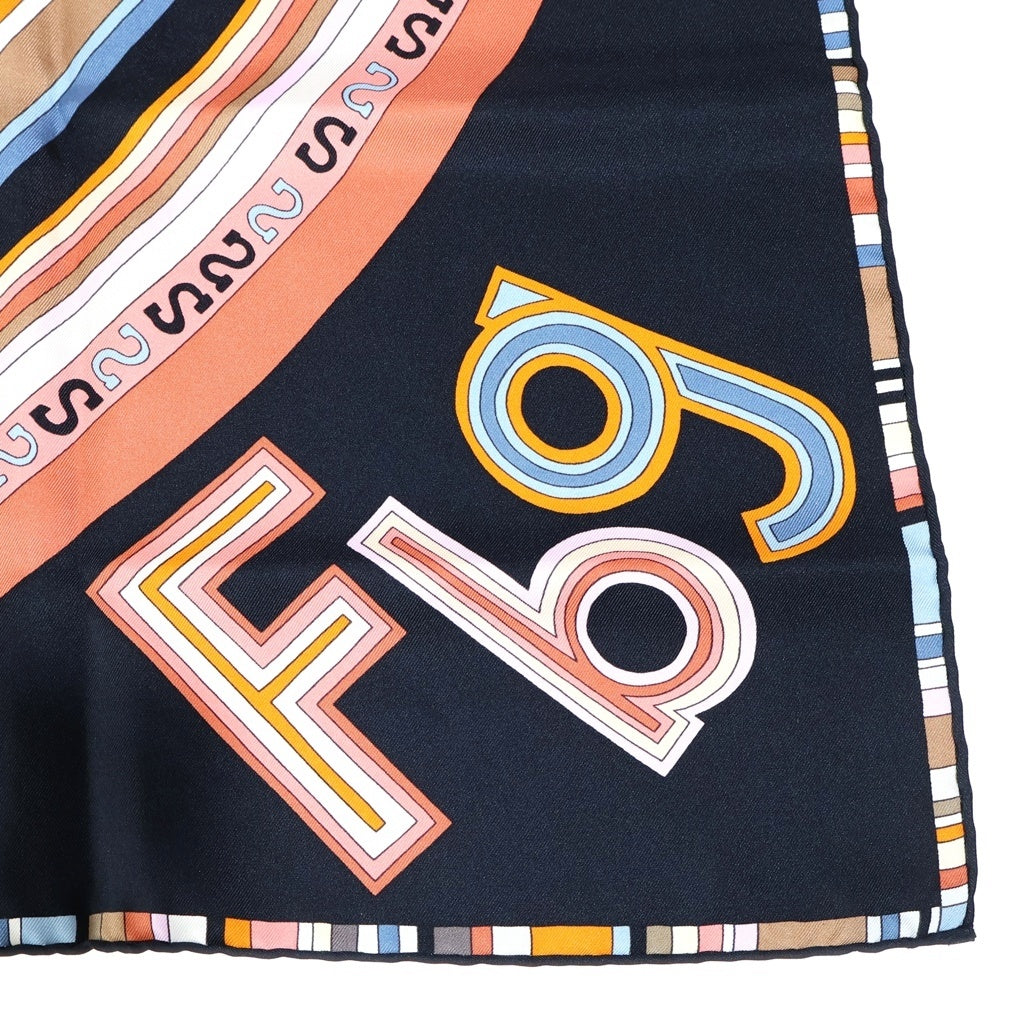 HERMES(エルメス) カレ90 FRANCE PARIS24 FBG シルク スカーフ マルチ レディース